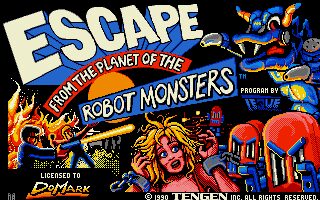 Escape from the Planet of the Robot Monsters - Amiga