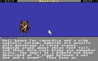 Eye of the Beholder C64 Commodore 64 screenshot
