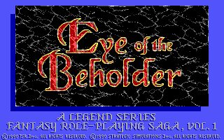 Eye of the Beholder - DOS