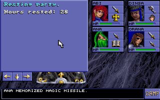 Eye of the Beholder DOS screenshot