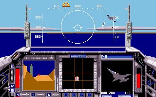 F-15 Strike Eagle II Amiga screenshot