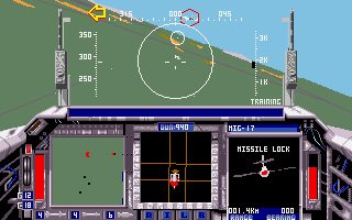 F-15 Strike Eagle II Amiga screenshot