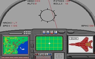 F-15 Strike Eagle Atari ST screenshot