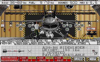 F-16 Combat Pilot - Amiga