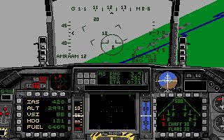 F-16 Combat Pilot Amiga screenshot