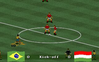FIFA International Soccer DOS screenshot