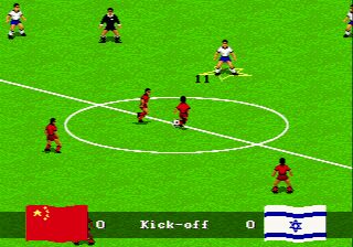 FIFA International Soccer Genesis screenshot