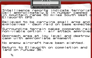 Fighter Bomber Amiga screenshot