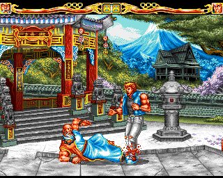 Fightin' Spirit Amiga screenshot