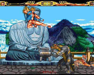 Fightin' Spirit Amiga screenshot