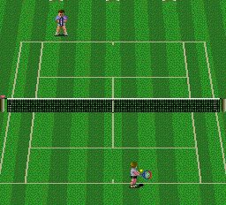 Final Match Tennis PC Engine screenshot