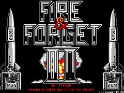 Fire and Forget II - SEGA Master System