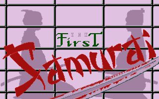 The First Samurai - DOS