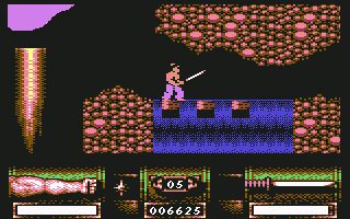 The First Samurai Commodore 64 screenshot