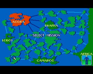 Flames of Freedom Amiga screenshot