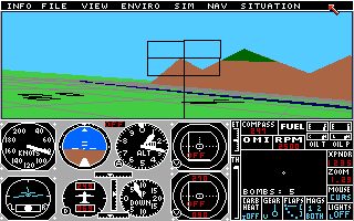 Flight Simulator II - Amiga