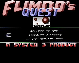 Flimbos Quest - Amiga