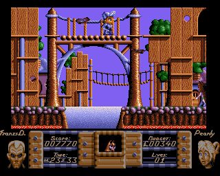 Flimbo's Quest Amiga screenshot