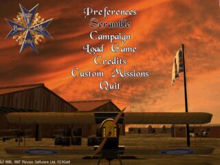 Flying Corps DOS screenshot
