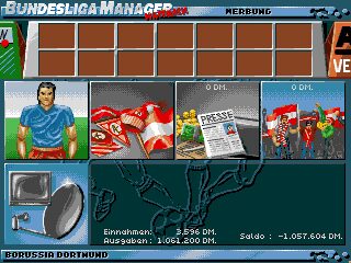 Bundesliga Manager Hattrick Amiga screenshot
