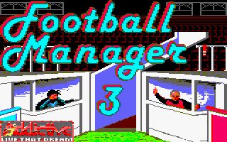 Football Manager 3 Amstrad CPC screenshot