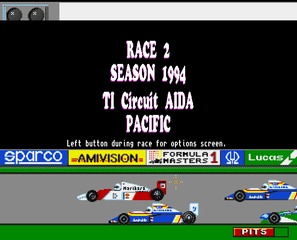 Formula 1 Masters Amiga screenshot