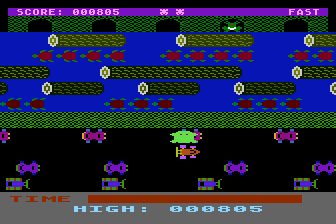 Frogger - Atari 8-bit