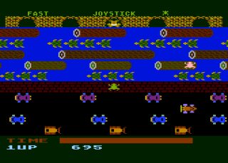 Frogger Atari 5200 screenshot