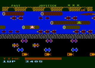 Frogger Atari 5200 screenshot