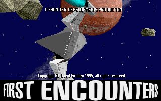 Frontier: First Encounters DOS screenshot