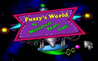 Fuzzys World of Miniature Space Golf - DOS