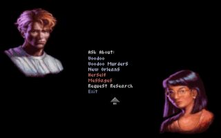 Gabriel Knight: Sins of the Fathers DOS screenshot
