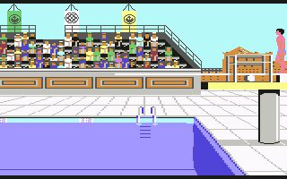 The Games: Summer Edition Commodore 64 screenshot