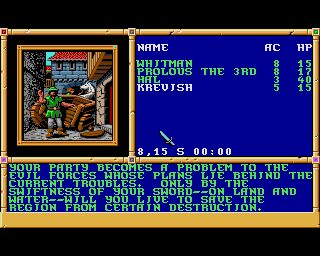 Gateway to the Savage Frontier - Amiga