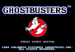 Ghostbusters for Genesis - Genesis