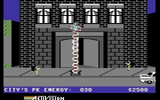 Ghostbusters Commodore 64 screenshot
