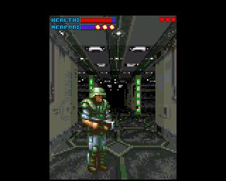 Gloom Amiga screenshot