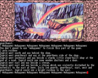 Gnome Ranger Amiga screenshot