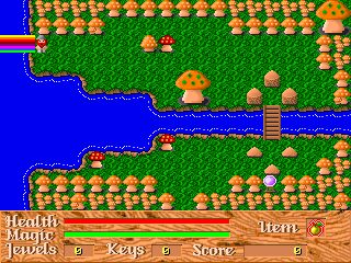 God of Thunder DOS screenshot