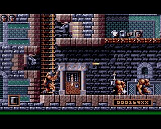 Gods gameplay (PC Game, 1991) 