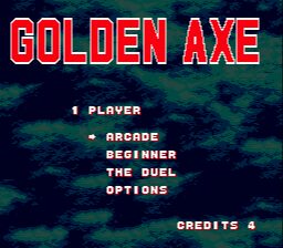 Golden Axe - Genesis