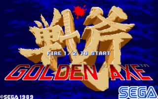 Golden Axe Amiga screenshot