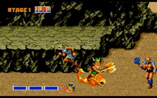 Golden Axe Amiga screenshot