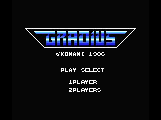 Gradius - MSX
