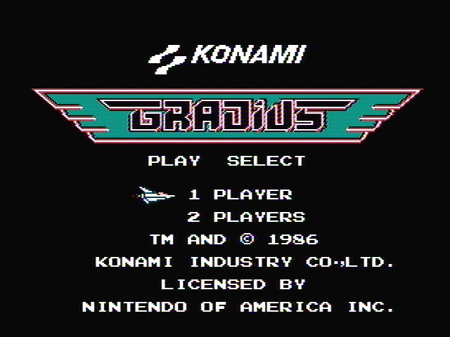 Gradius - NES