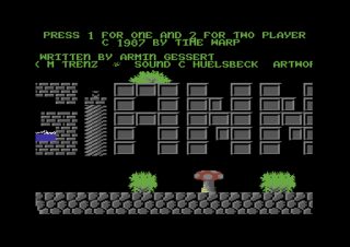 The Great Giana Sisters Commodore 64 screenshot