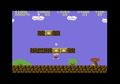The Great Giana Sisters - Commodore 64
