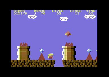 The Great Giana Sisters - Commodore 64