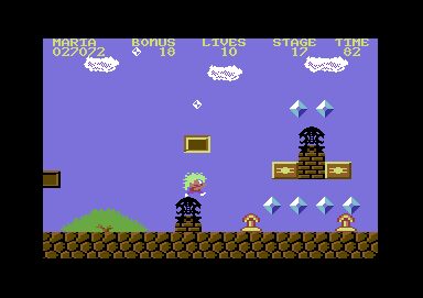The Great Giana Sisters - Commodore 64