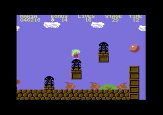 The Great Giana Sisters Commodore 64 screenshot
